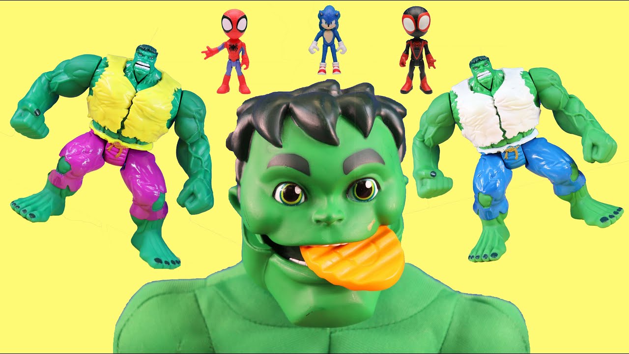 Hulk Family Learning | Joker Learns To Share