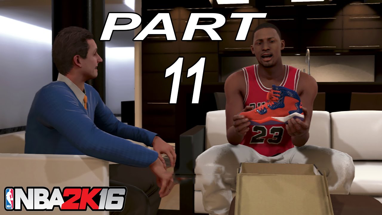 NBA 2K16 MyCareer Walkthrough Gameplay Part 11 - Shoe Deal