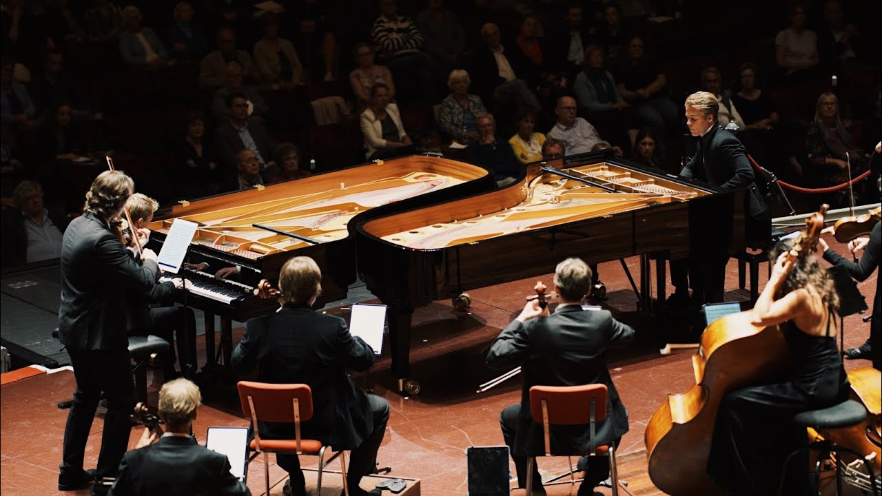 Bach: Concerto for 2 Keyboards in C-Major BWV 1061 | Movement 1 | - Lucas & Arthur Jussen