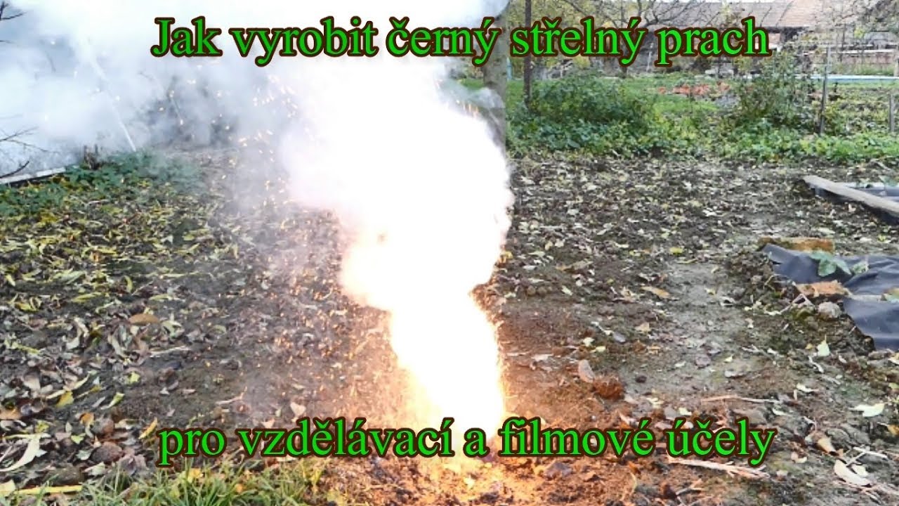 Jak vyrobit černý prach pro vzdělávací a filmové účely