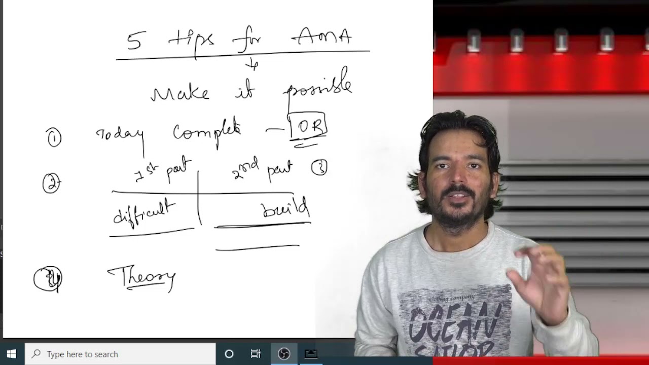 Make or Break | AMA final Tips | CA Final Old July 2021 |