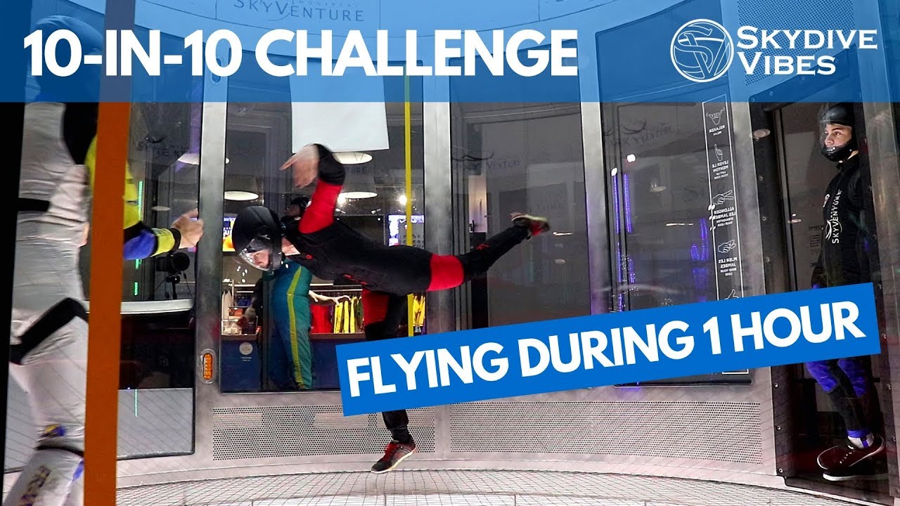 Intense First Hour of Wind Tunnel Training - 10-in-10 Challenge