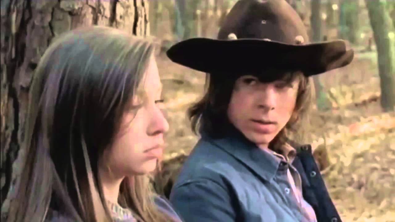 Carl Grimes Crack!
