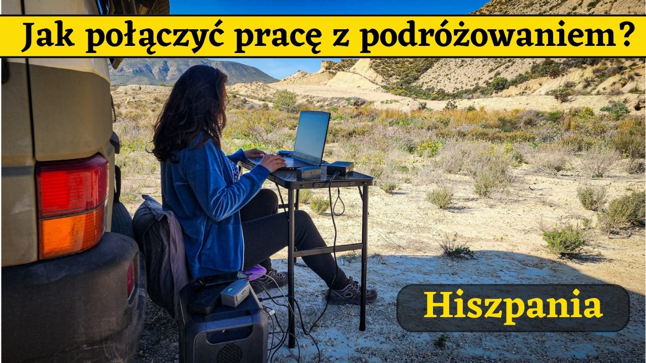Praca zdalna w Hiszpanii !!! KOBIETA SOLO kamper VW T4