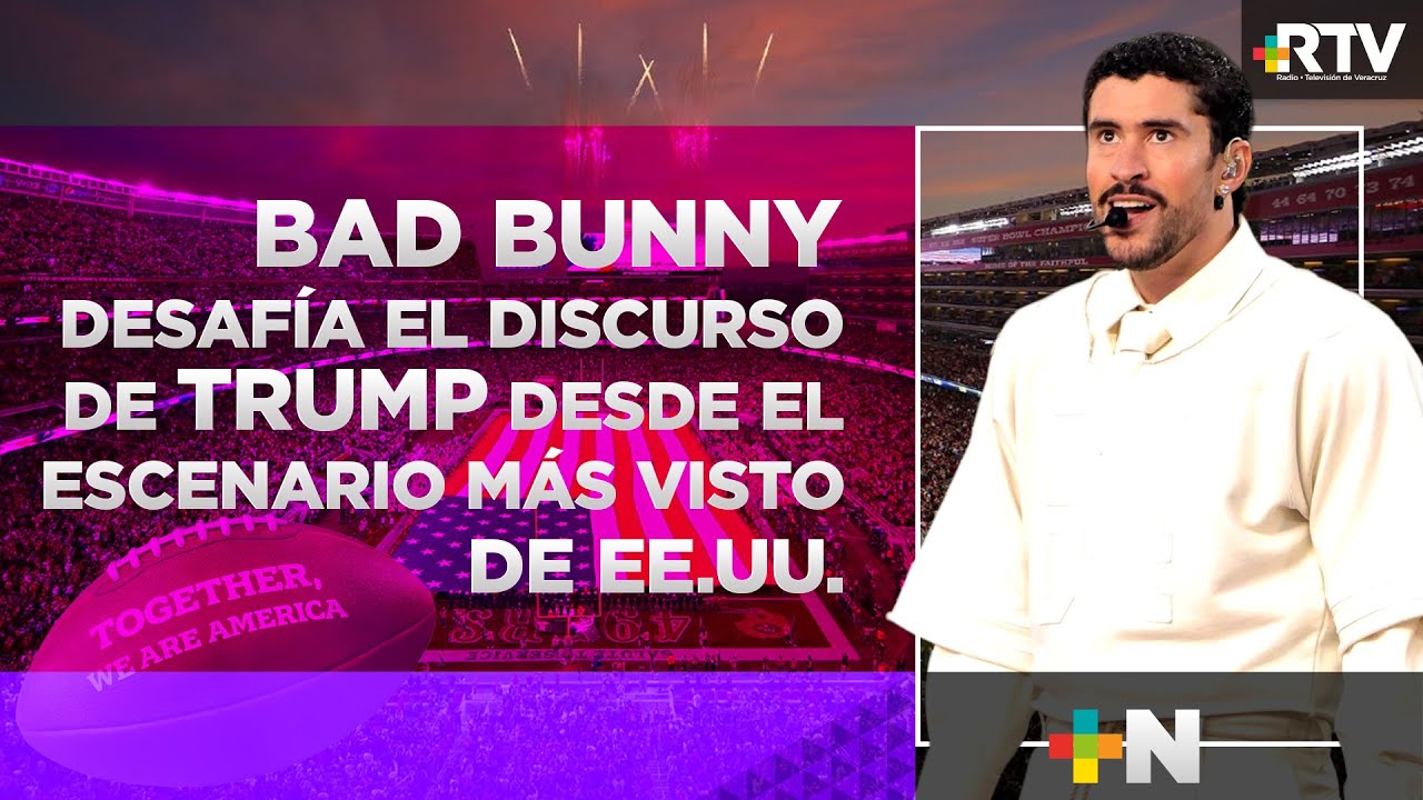 El show de Bad Bunny frente al endurecimiento migratorio en EE.UU. | RTV Noticias