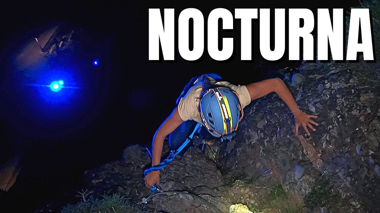 Via Ferrata NOCTURNA en Camale&ntilde;o | La Mejor Via Ferrata para hacer en VERANO!!