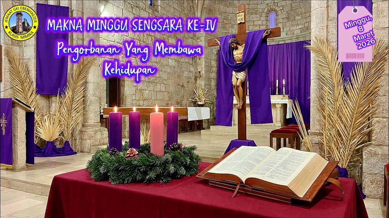 Makna Minggu Sengsara IV. Pengorbanan Yang Membawa Kehidupan