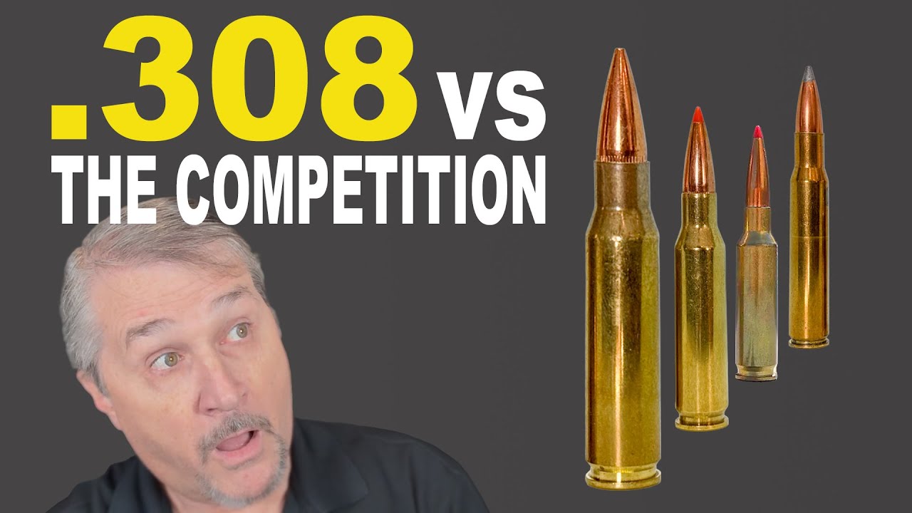 .308 Winchester против 6.5 Creedmoor, 7mm-08 и .30-06 | Сравнительное противостояние!