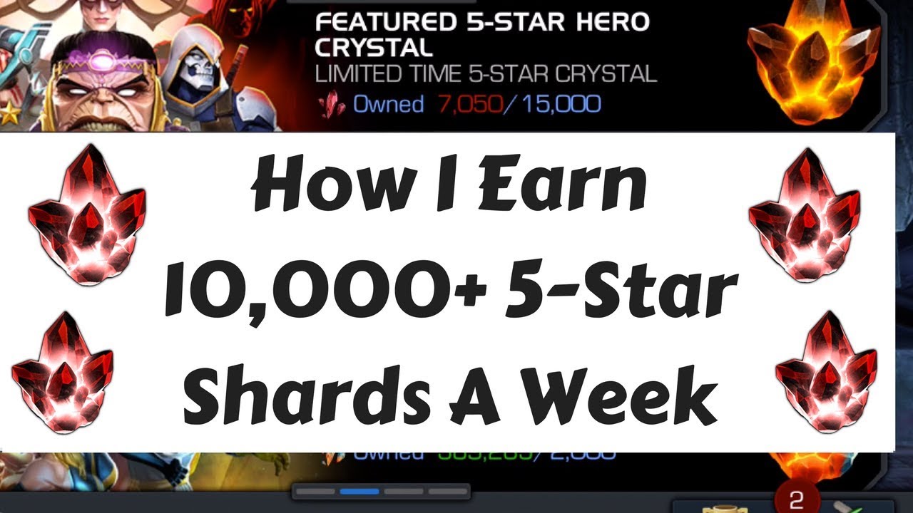 How I Get 10,000+ 5-Star Shards Every Week