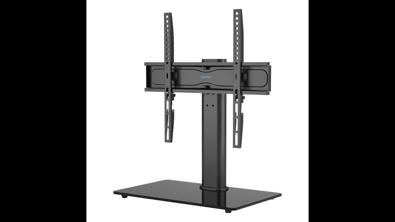 Bontec Swivel Tabletop TV Stand with Bracket 26-55