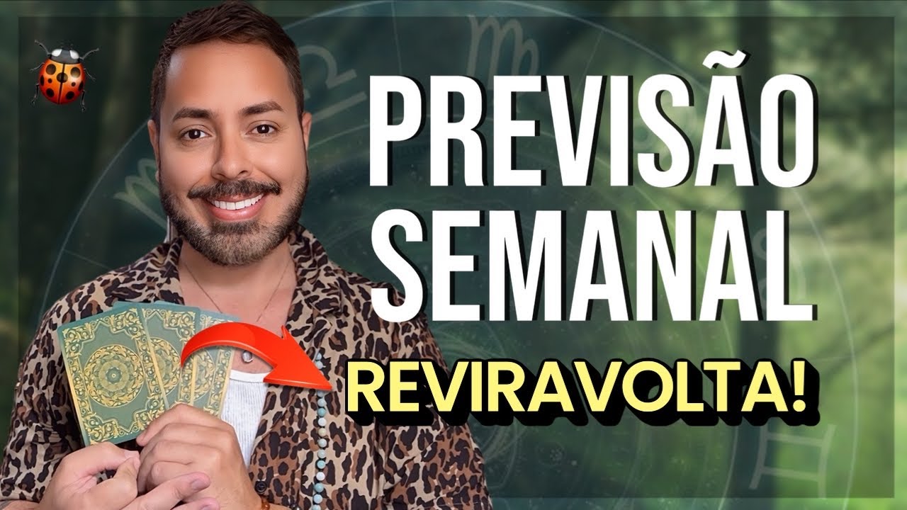 PREVIS&Atilde;O SEMANAL. 01 a 07 de Dezembro. 🎴🍀