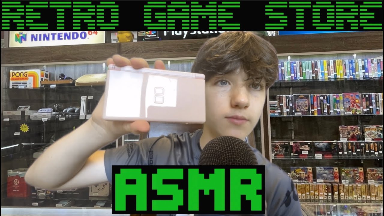 RETRO Game Store! | ASMR