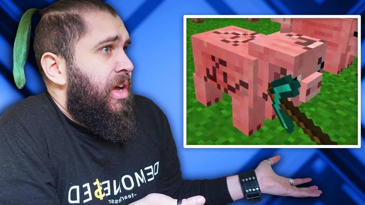 REAZIONE ALLE IMMAGINI PIÙ MALEDETTE DI MINECRAFT