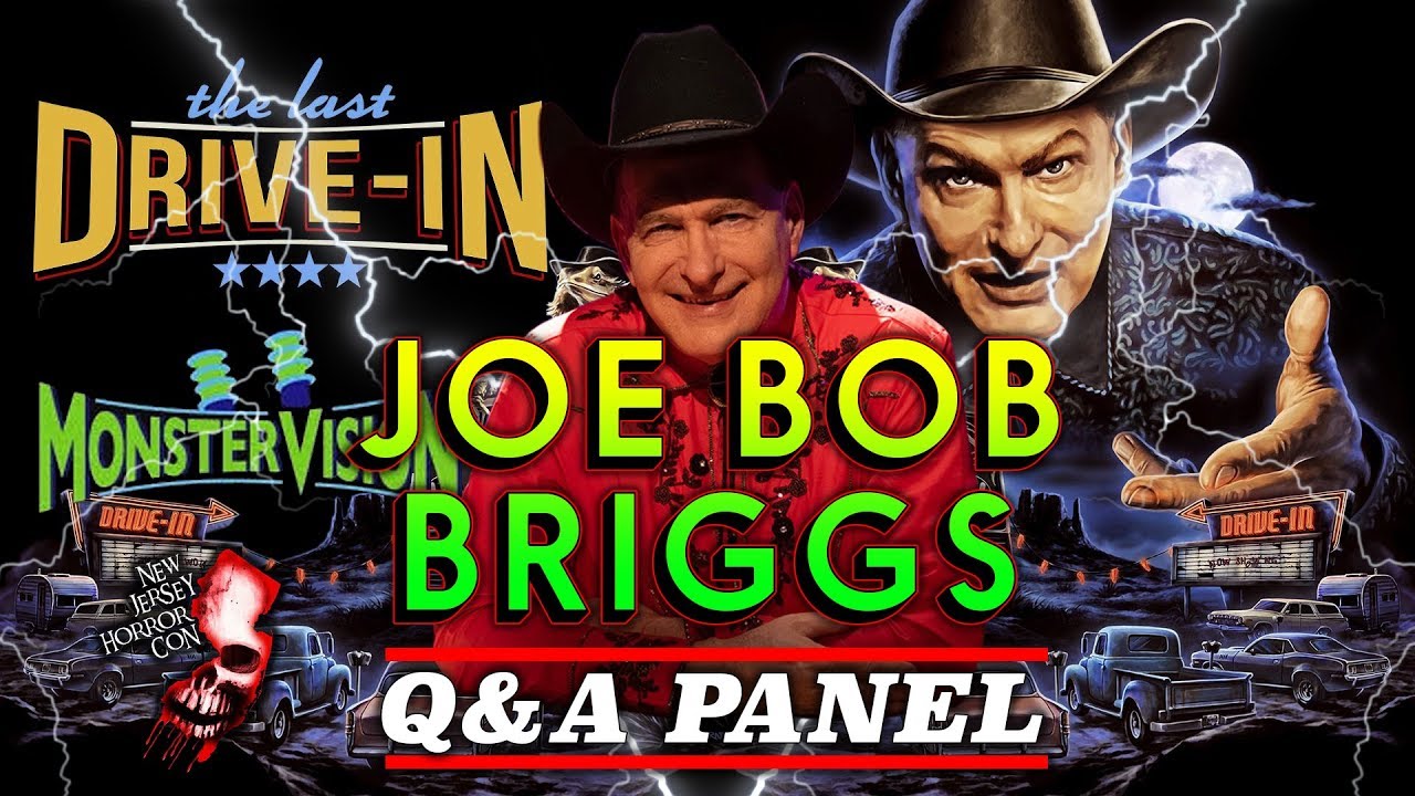 Joe Bob Briggs at  NJ Horror Con and Film Festival March 2019