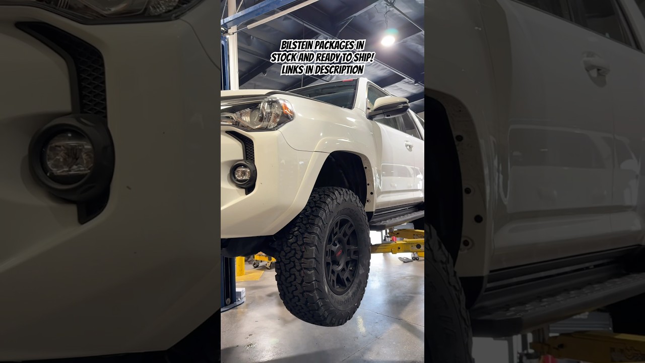 FIFTH GENERATION TOYOTA 4RUNNER BILSTEIN LIFT PACKAGES