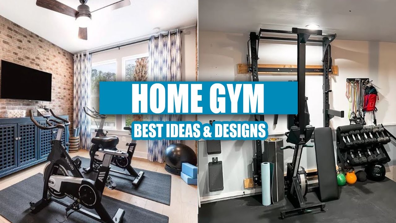 Home Gym Design Ideas for Small Rooms That Look HUGE