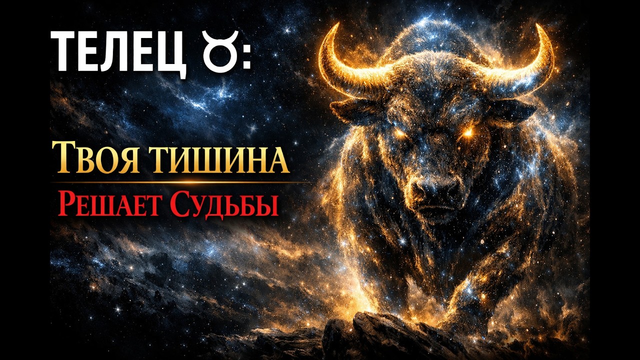 ТЕЛЕЦ ♉: ТВОЯ ТИШИНА РЕШАЕТ СУДЬБЫ. Гороскоп