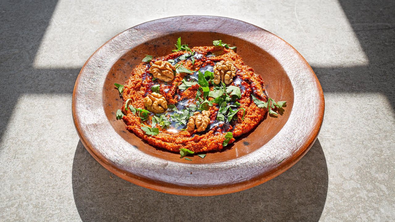 Muhammara / Paprika-Walnuss-Creme aus Syrien