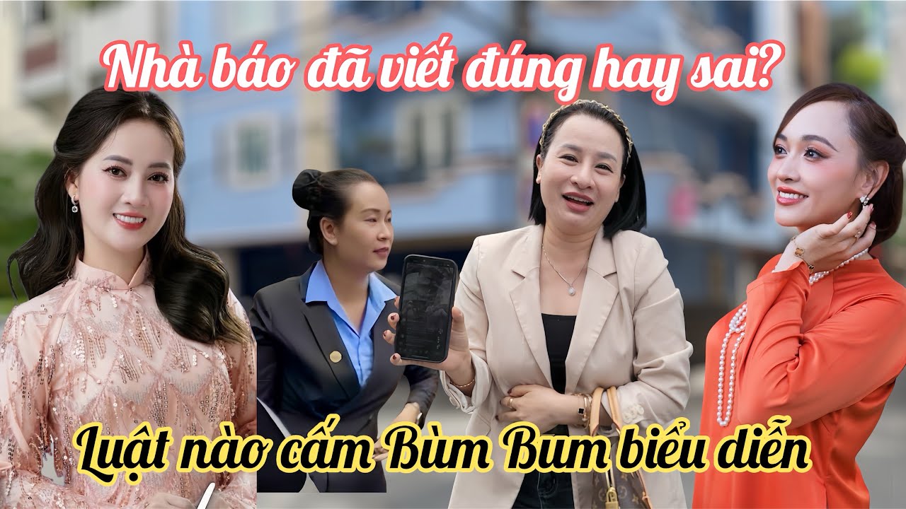 14/3 Luật Sư Hồng Loan Đáp Trả Nhà Báo Luật Nào Cấm Bùm Bum Biểu Diễn, Sở VH Báo Tin Vui BS Huy Lê