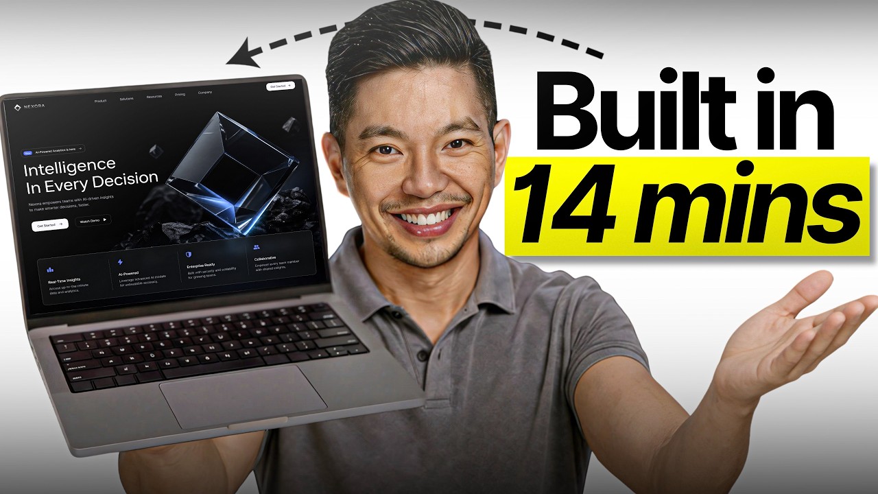 How to Build a Website in 14 minutes as A Beginner (2026)