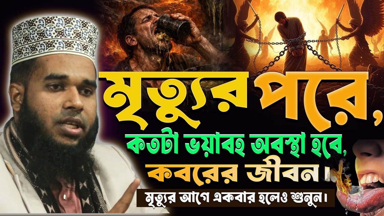 মৃত্যুর পরে কতটা ভয়াবহ অবস্থা হবে কবরের জীবন। মৃত্যুর আগে একবার হলেও শুনুন।এম অলিউর রহমান সাঈদী ওয়াজ