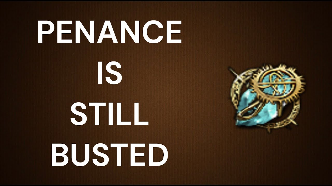 Penance is Still Busted - Best No Hit Sanctum Skill [PoE 3.24]