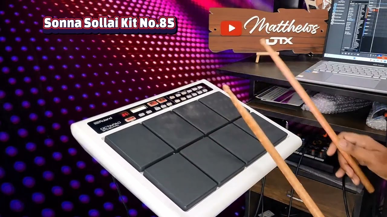 Christian song beat | Part 4 | Roland SPD 20 PRO | Church and orchestra tones Contact -7200721205