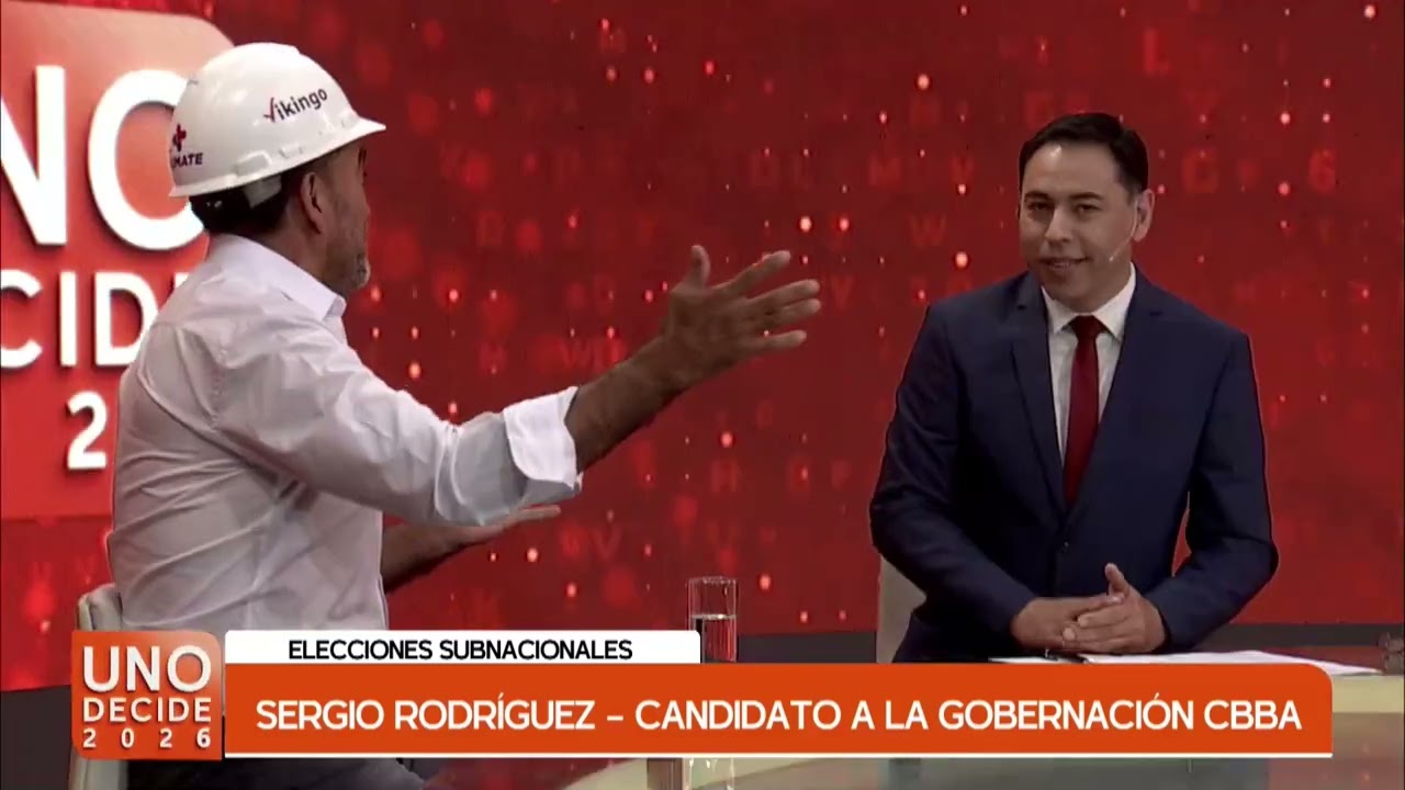Conociendo a Sergio Rodríguez candidato a la Gobernación de CBBA
