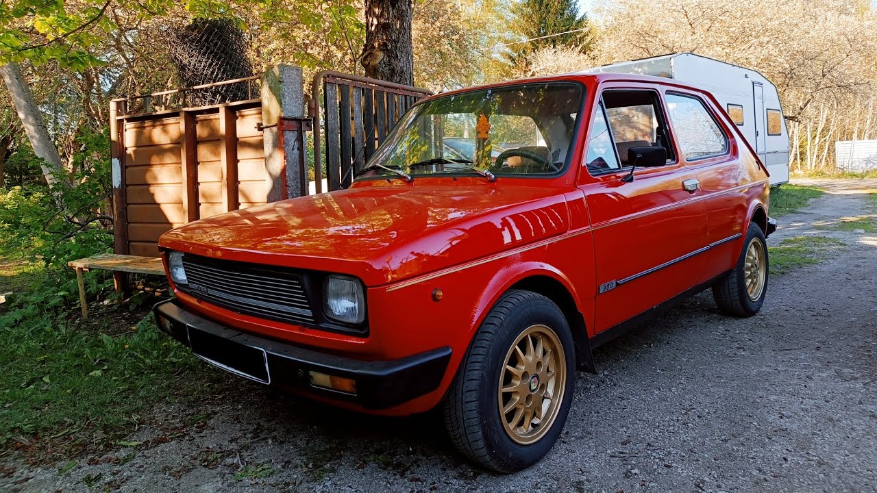 Starting classic Fiat 127 0.9 after 2 years of standing in garage. Year 2025 spring