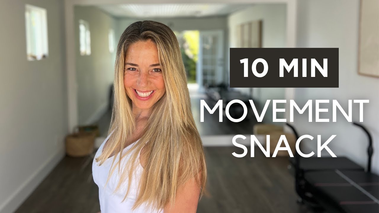 10 MIN MOVEMENT SNACK | Boost Energy, Core Strength, and Focus |The Shed Movement