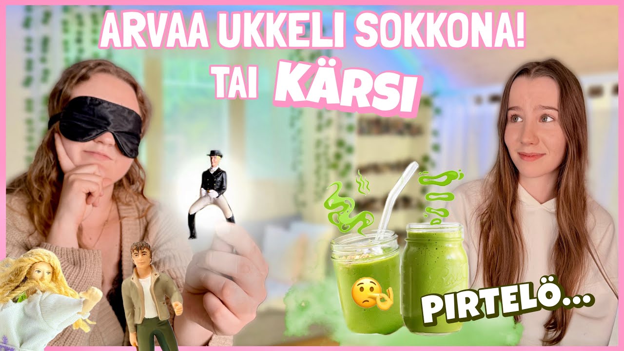 ARVAA SCHLEICH UKKELI SOKKONA🙈