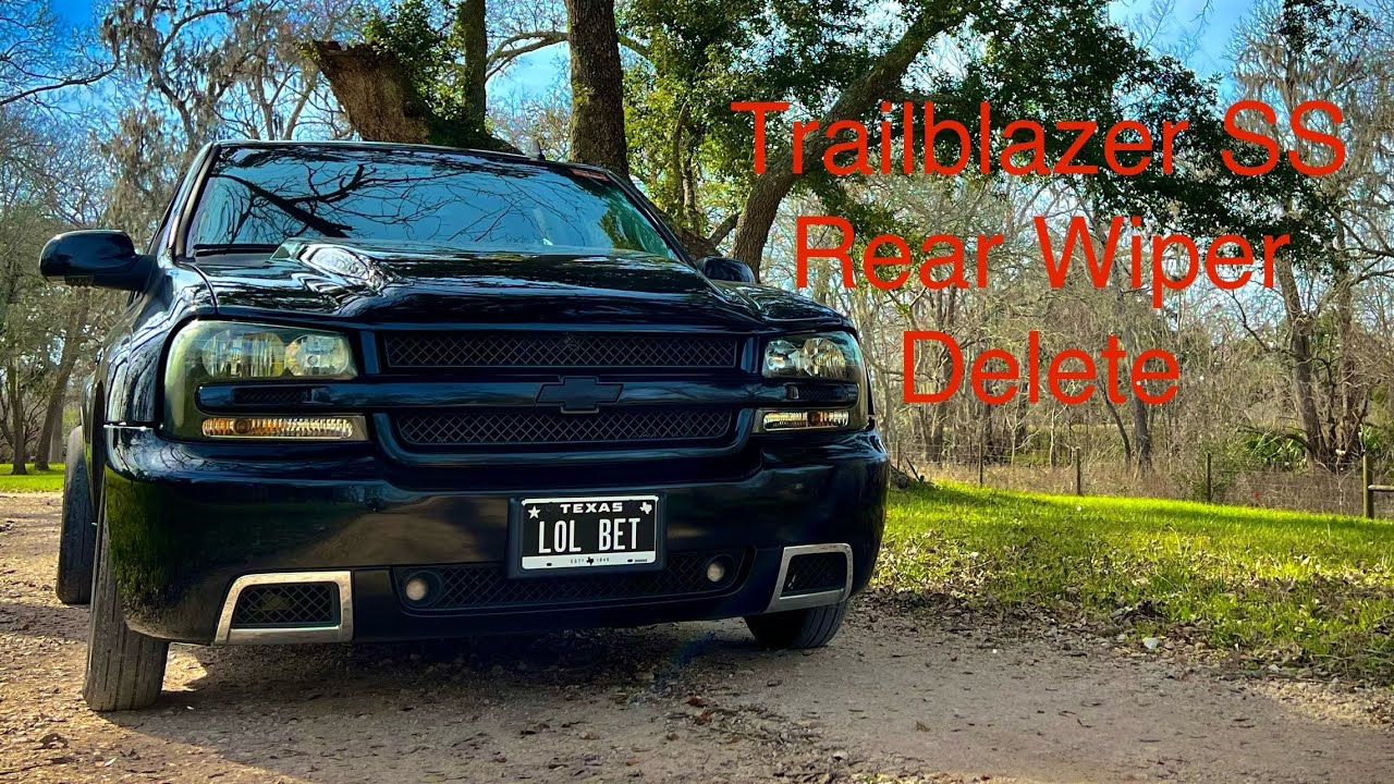 Trailblazer SS Rear Window Wiper Delete