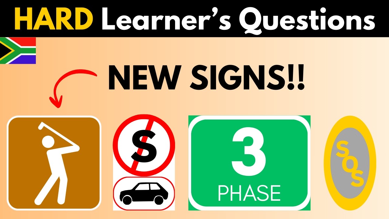 10 Road Sign & Rules of the Road Questions For 2026 | Real Learner's Licence Test Questions