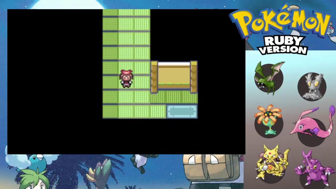Live Stream - Pokemon Ruby All Pink Team 15