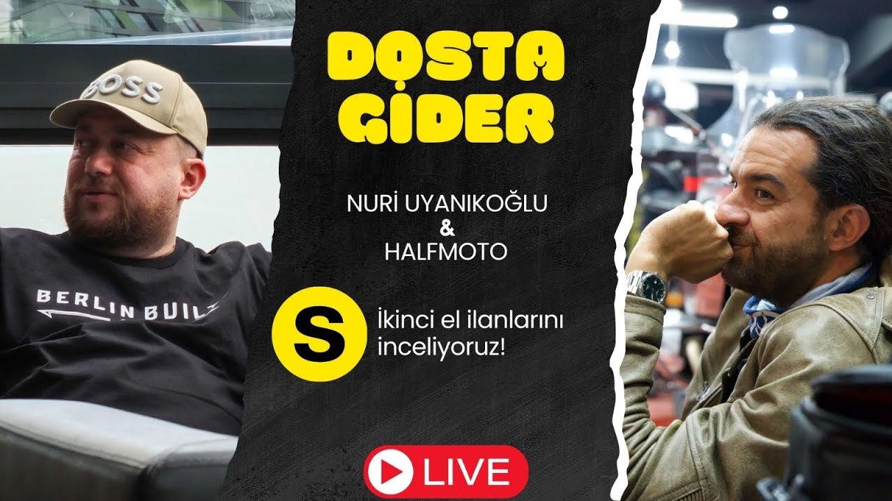 Dosta Gider #38 İkinci El İlanları İnceliyoruz w/ Half Moto