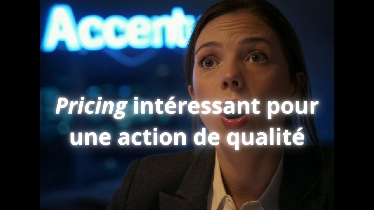 Les meilleures actions US - Accenture: pricing int&eacute;ressant pour une action de qualit&eacute;. #bourse