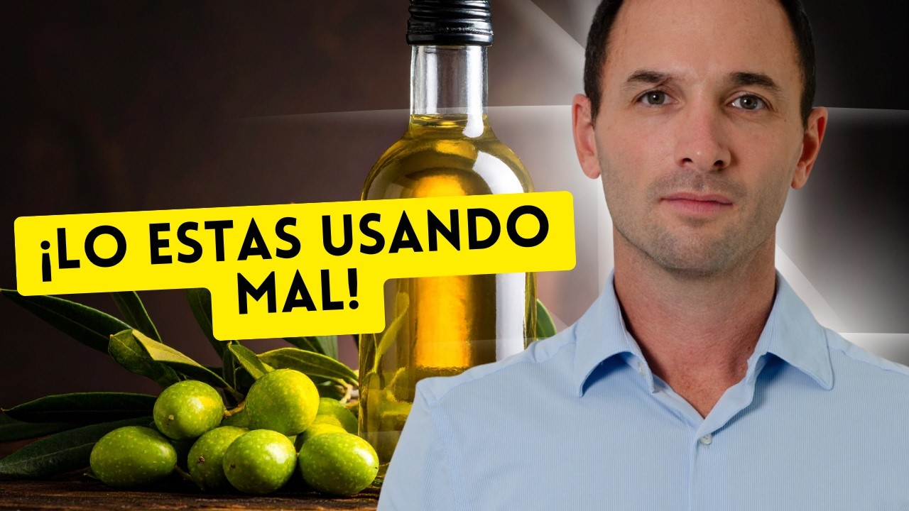 Las mejores 3 formas de utilizar el ACEITE DE OLIVA 🫒 