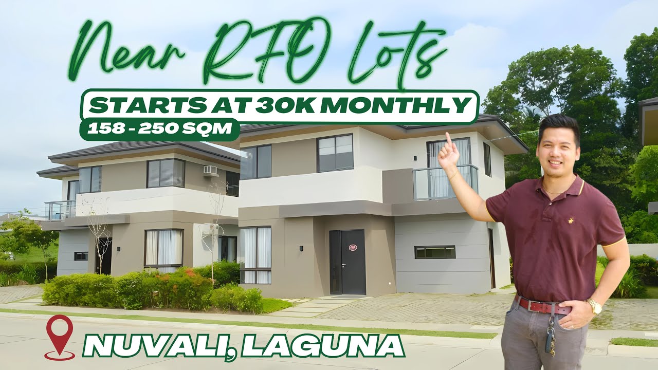 NEAR-RFO LOTS IN NUVALI, LAGUNA FOR SALE | AVERDEEN ESTATES NUVALI | SANTA ROSA LAGUNA