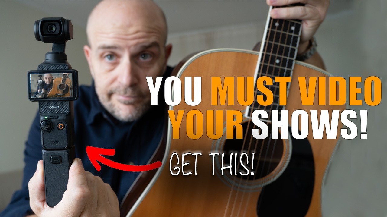 How To Get Started Video Recording Your Gigs -DJI Osmo Pocket3 for Music Videos