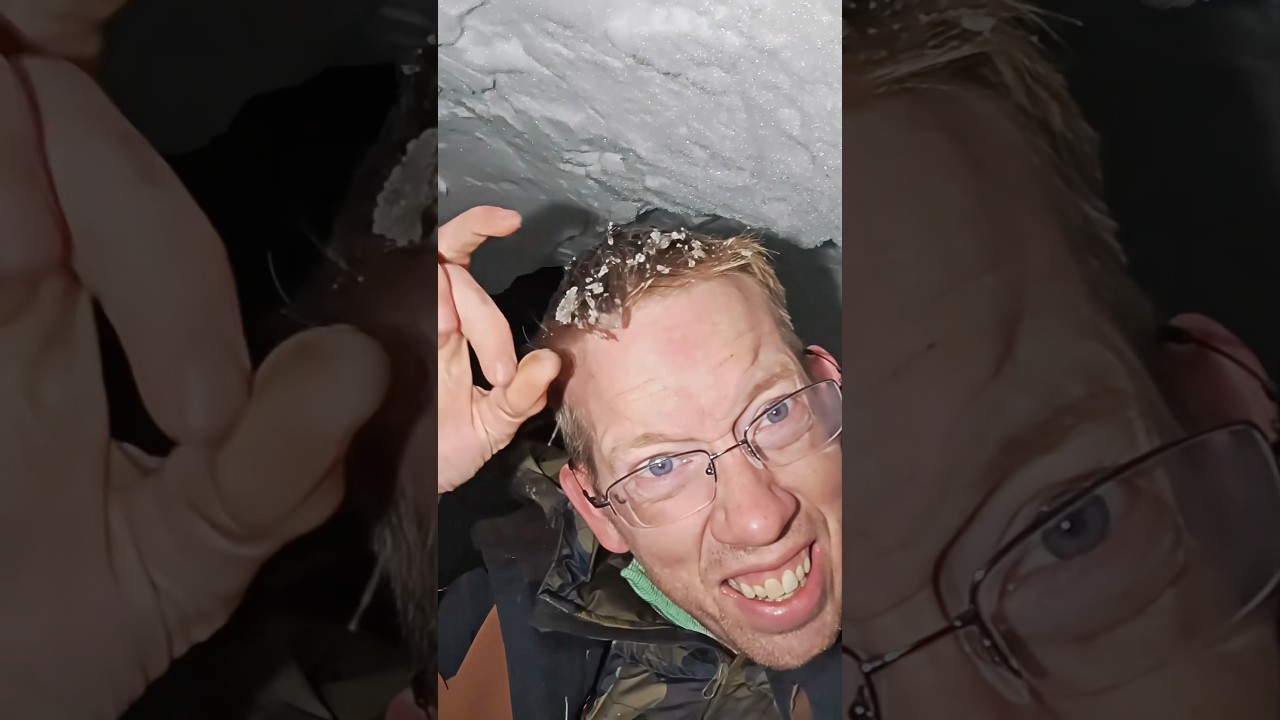 Surviving &ndash;35&deg;C Inside a Snow Cave
