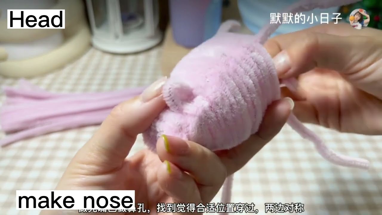 How to make a dragon with chenille stems-Part 1