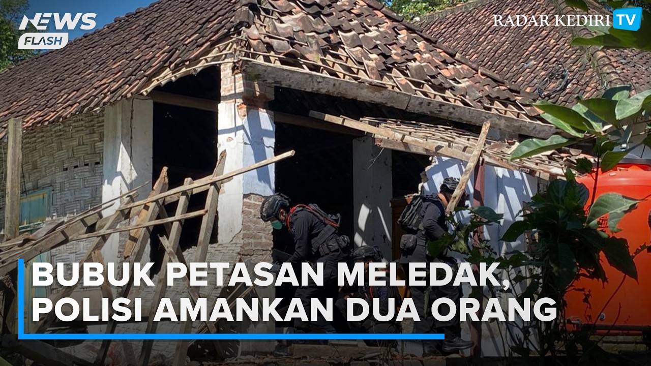 Bubuk Petasan Meledak, Polisi Amankan Dua Orang, Disimpan di Dalam Tanah