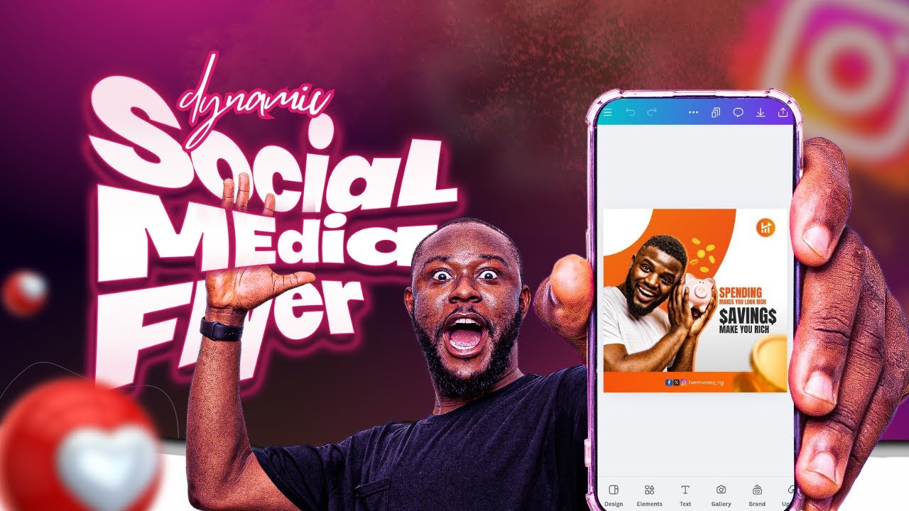 Design a Social Media Post In Canva Mobile