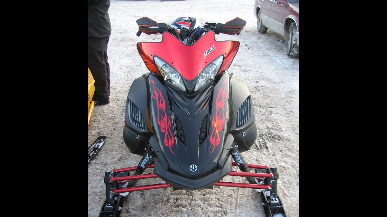 Yamaha Apex with Bender exhaust
