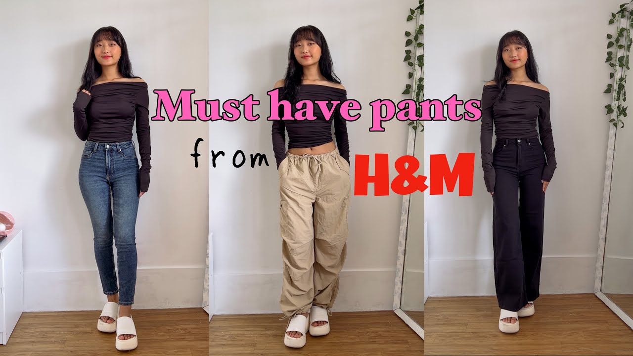 ✨MUST HAVE pants/jeans from H&M✨