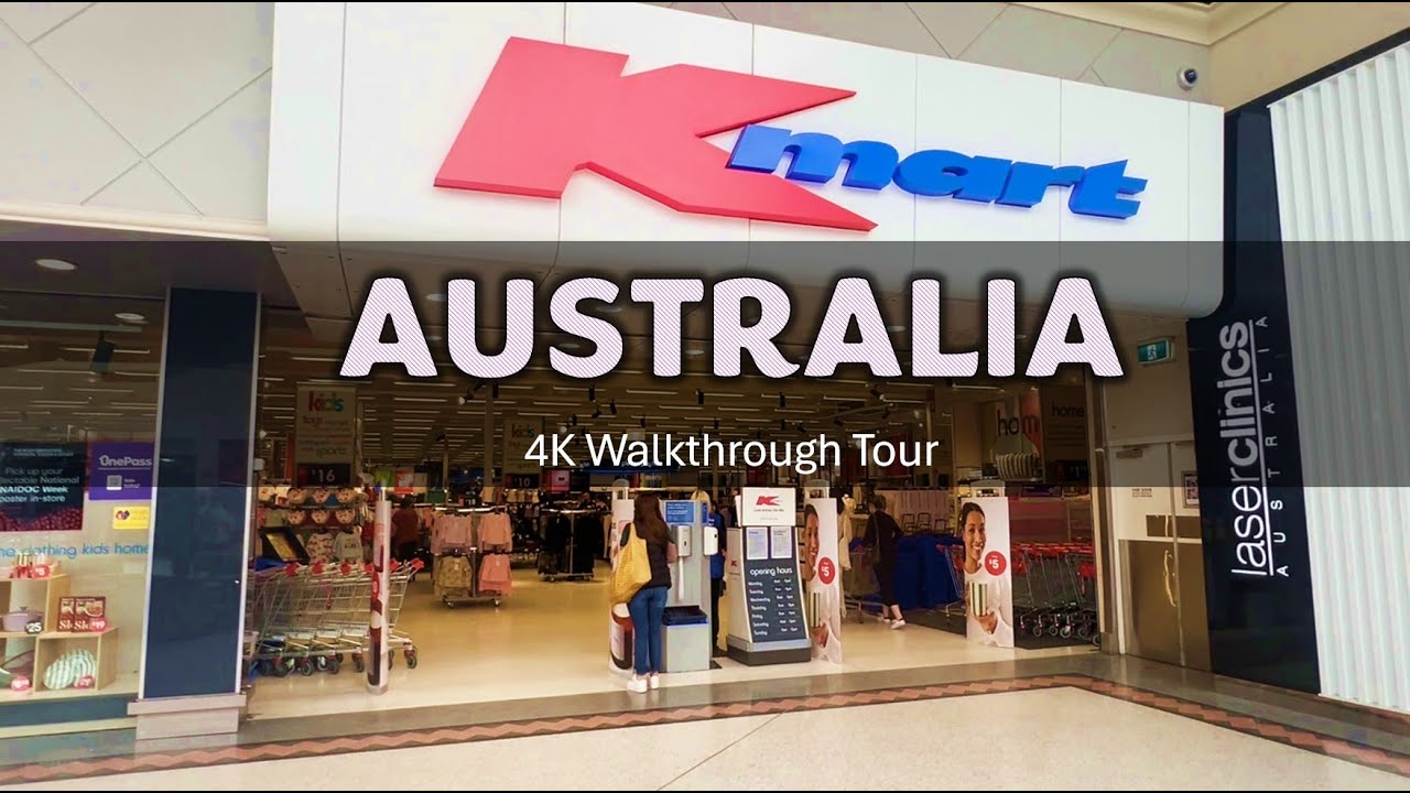 Kmart Australia | Lakeside Joondalup Shopping Center | 4K Walkthrough.