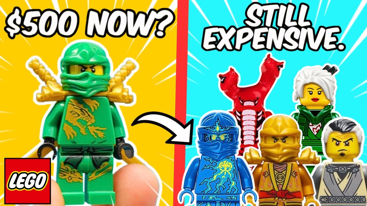 The Most EXPENSIVE LEGO Ninjago Minifigures. (2025 Update!)