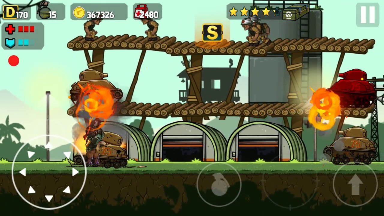 Metal Shooter Super soldiers Mission 1 Thirsty Jungle