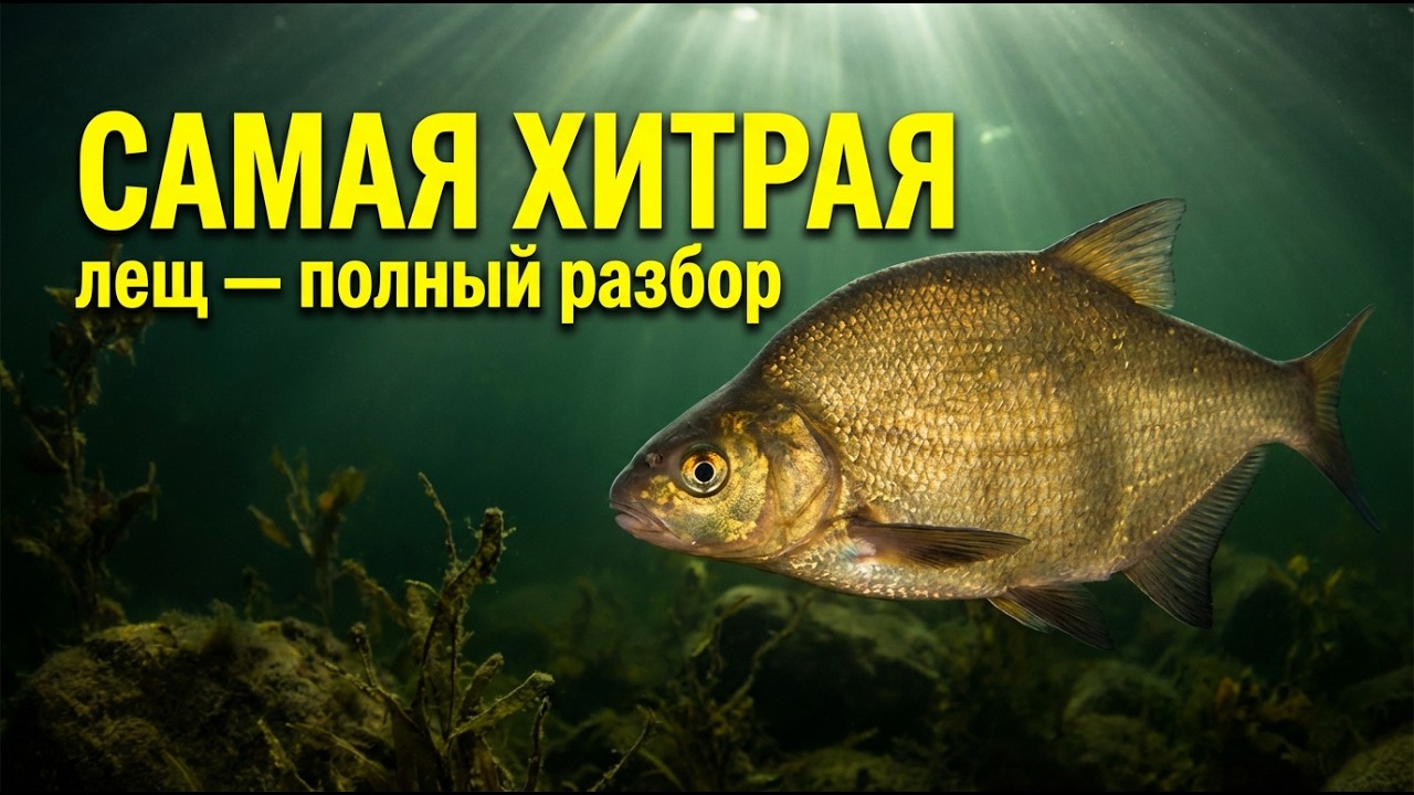 Лещ. Самая хитрая рыба России &mdash; биология, повадки, как поймать!