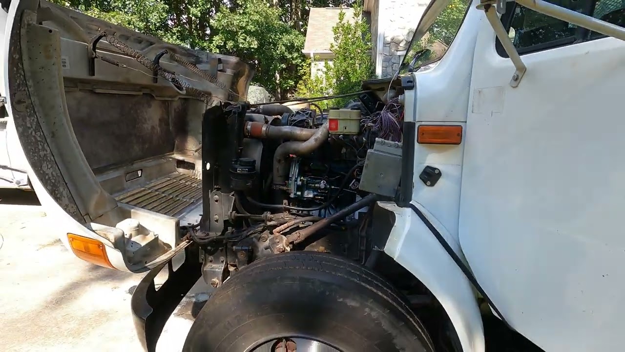 DT466e - ВНИМАНИЕ! Неоригинальный IPR не очень хорош. International 4700 1998 года выпуска.